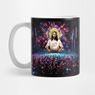 DJ Jesus Raves Music Love Mug